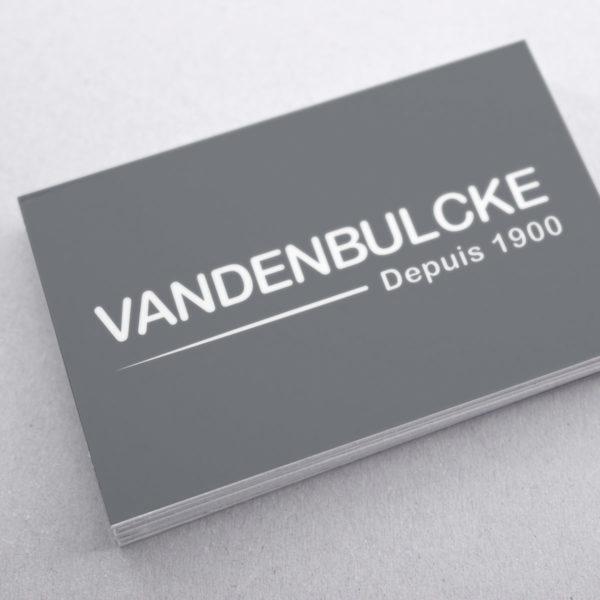 Carte de visites Vandenbulcke
